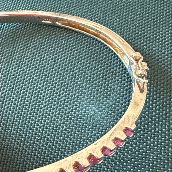 Sterling Silver semi-precious gemstone Bracelet and Ring Set - Picture 12 of 12